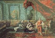 Francesco Guardi Harem Scene painting